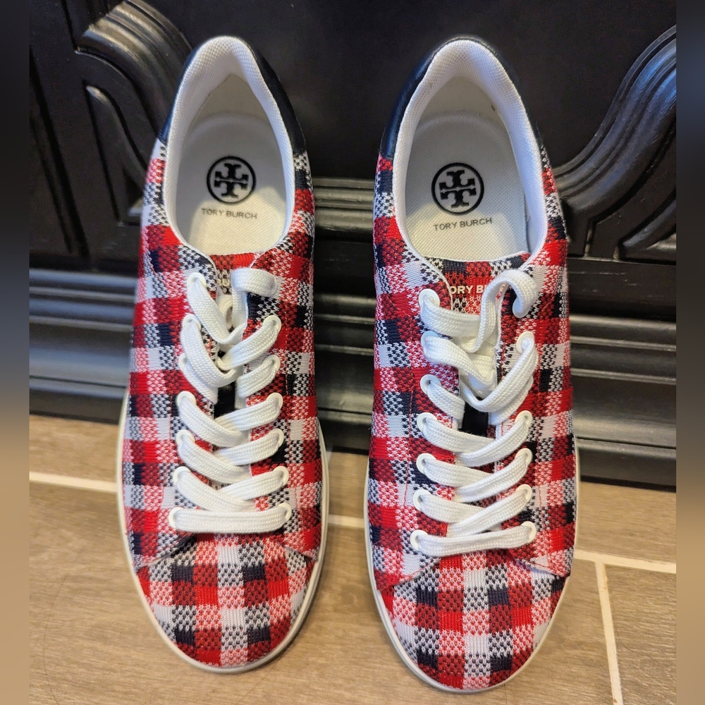 Tory Burch Amalia Leather Sneaker
